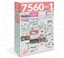 Comprar 7560 Recursos Gráficos Para Diseñadores - Vectores - Fondos