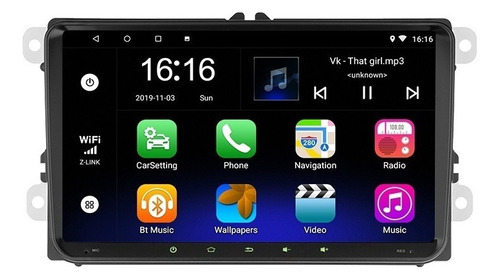 Estéreo Android Para Vw Golf Polo Jetta Amarok Passat