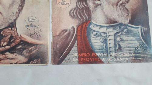 Lote * 2 Revistas Antigua ** Figuritas * Especial Provincias (Usado)