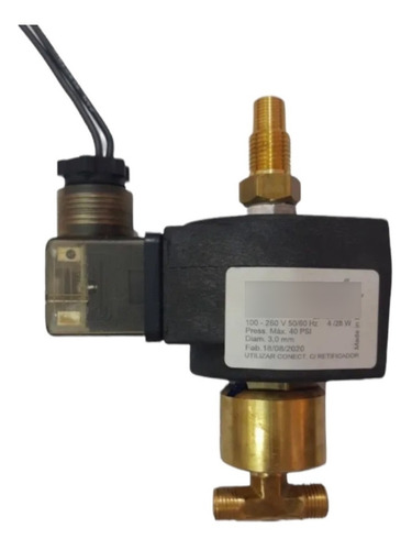 Electroválvula Thermoval 15931. Autoclav Gnatus, Cristofoli