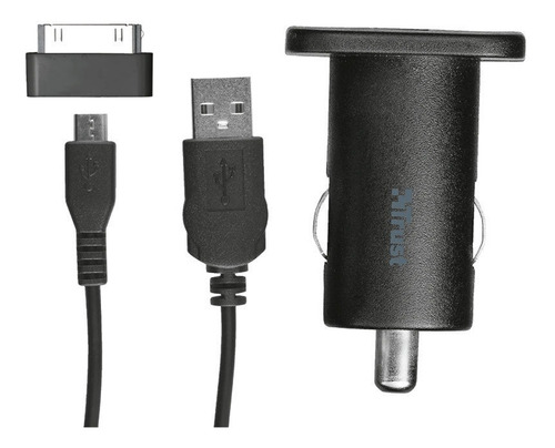 Imagem 2 de 5 de Carregador Veicular Usb Trust P/ Samsung Galaxy 10w/2.1a 194