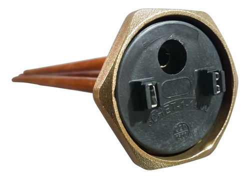 Imagen 4 de 10 de Resistencia 1500 W Con Termostato Termo Electrico Señorial