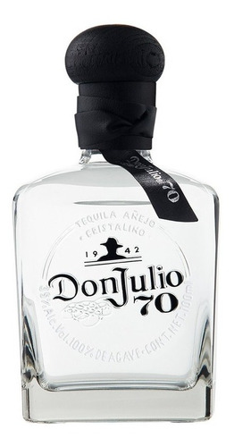 Tequila Don Julio Añejo Cristalino 70 Aniversario 700 Ml