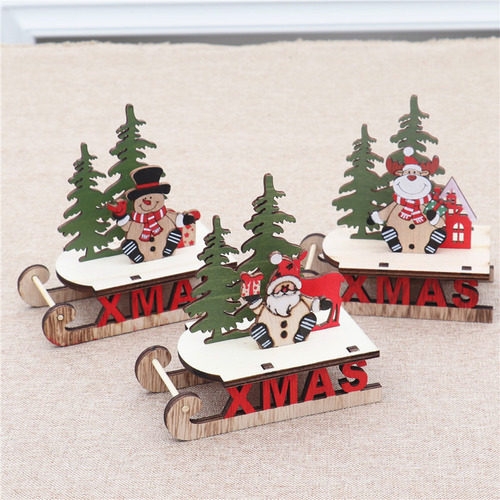 . 3 Adornos De Mesa Regalos Navideños For Niños