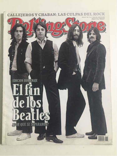 Revista Rolling Stone # 138 El Fin De Los Beatles Homenaje
