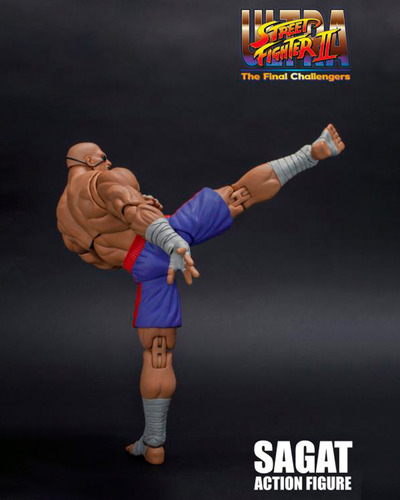 Storm Collectibles Street Fighter Ii Sagat 1/12 - Novo