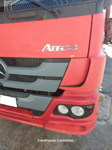Mb Atego 2426 Semi Leito Truck Carroceria Madeira 16 Palets