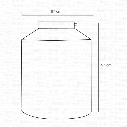 Imagen 4 de 10 de Tanque Agua Eternit Tricapa 500 Litros Interperie 10añosgtia