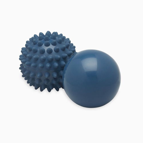 Gaiam Kit 2 Pelotas Masajeadoras Macizas Para Frio Y Calor 