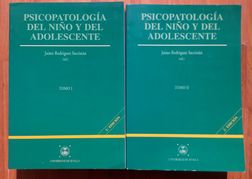 Psicopatología Del Niño Y Del Adolescente -  Sacristán 2 Tom