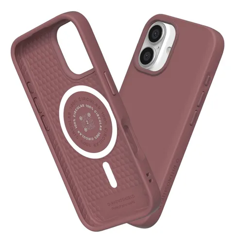Funda Rhinoshield Solidsuit Para iPhone 16 - Deep Mauve
