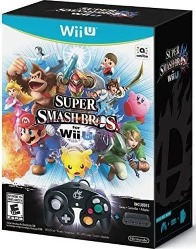 Super Smash Bros - Wii U Edición Especial Control Adaptador