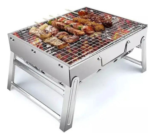 Parrilla Plegable Portatil Inox