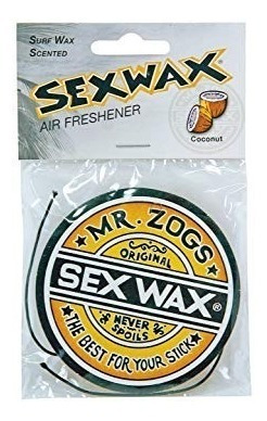 Imagen 1 de 2 de Sexwax Air Freshener Desodorante Para Vehiculo