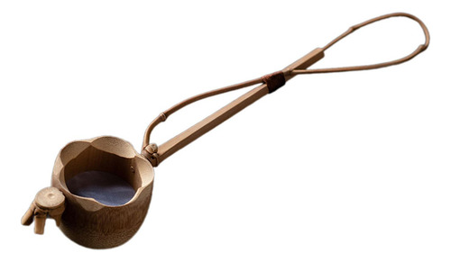 Colador De Té De Bambú, Herramienta De 22,3 Cm X 4,5 Cm