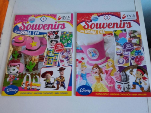 Lote Revistas Souvenirs Con Goma Eva Nº 1 Y Nº 2