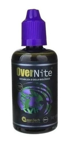 Ocean Tech Over Nite 50ml - Estabiliza O Ciclo Biológico