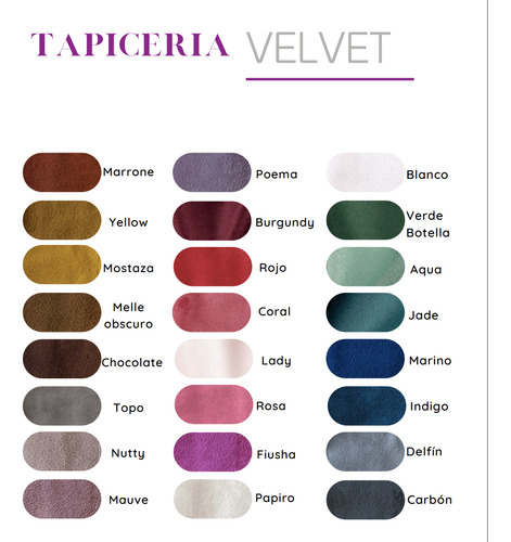 Cabecera Individual Fija Testiera Mod. Capsula