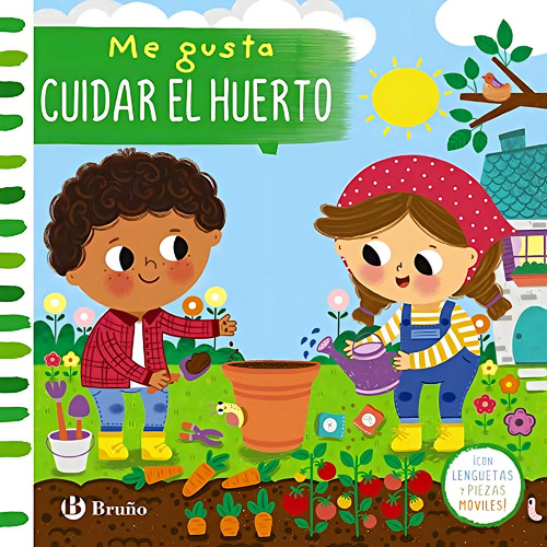 Me gusta cuidar el huerto, de Varios autores. Editorial Bruño, tapa dura, edición en español, 2021