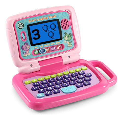 Leapfrog Leaptop 2-en-1 Táctil, Rosado