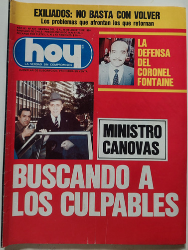 Revista Hoy Número 421