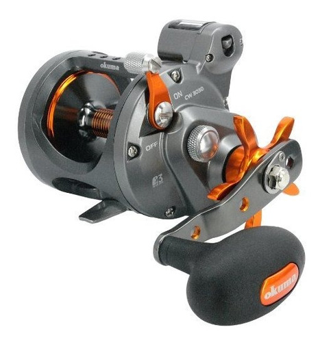 Carrete Arrastre Linea Okuma Coldwater 4u