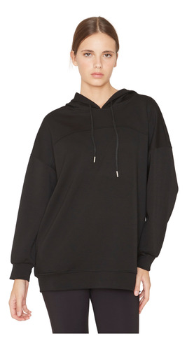 Hoodie Summer Negro Jacinta Tienda