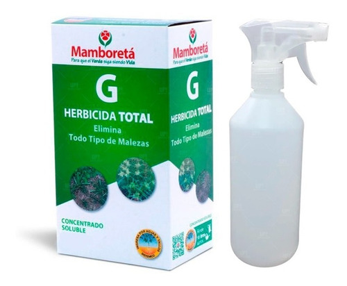 Mamboretá Herbicida Total G Malezas 100cc Pulverizador Grow