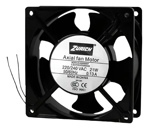 Turbina Cooler Fan Extractor 220v Ruleman 4 Pulgadas 120mm