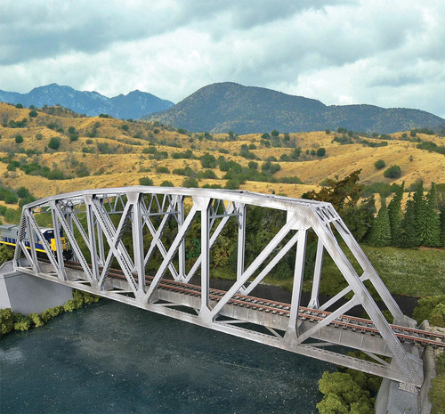 Walthers Scenemaster Arched Pratt Truss Railroad Bridge Kit