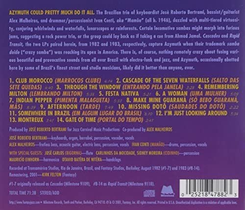 Cd:cascades & Rapid Transit