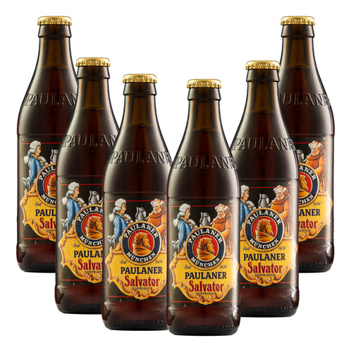 Six Pack Cerveza Paulaner Salvator 330 Ml