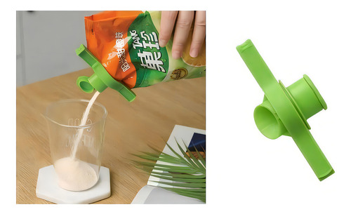 Clip Sellado Con Dosificador De Bolsas Doypack Practico/util
