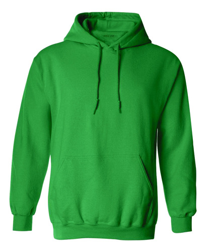 Sudadera Verde Lisa Unixes Para Personalizar Estampar Bordar