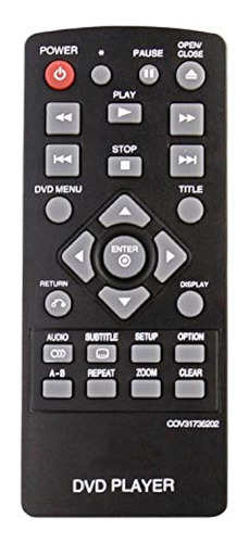 Nuevo Control Remoto De Dvd De La Marca LG Para Todos Los Re