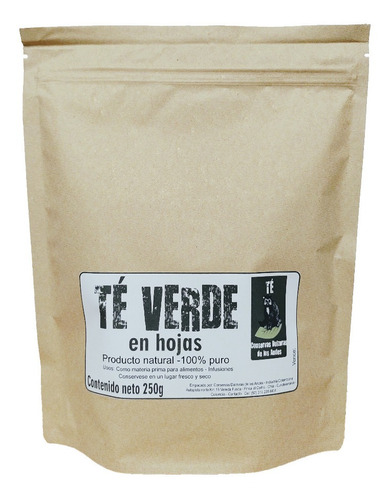 Té Verde En Hoja - Green Tea 250g - - Unidad a $72