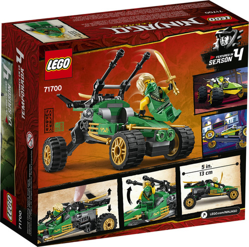 Lego Ninjago Legacy Jungle Raider 71700 Kit De Construcción