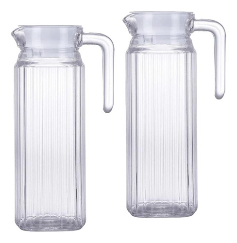Jarra De Agua De 2 Piezas Jarra De Frascos De De 1100 Ml