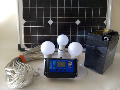 Imagen 6 de 7 de Kit Solar Para Casas Apto, Fincas , Etc (con Inversor)