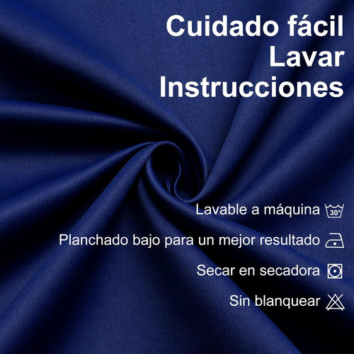 Juego De Cortinas Con Ojales De 132 X 213 Cm Gran Calidad