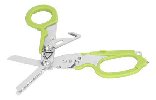 Tijeras Plegables Verdes Y Verdes Plegables De Acero Inoxida