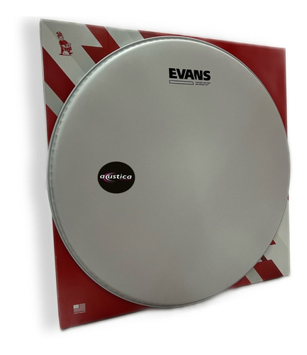 Parche 14  Evans Power Center Reverse Dot Corrugado B14g1rd