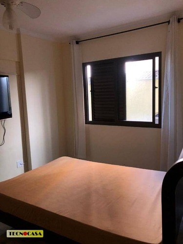 Imagem 12 de 30 de Apartamento Com 01 Dormitório Para Venda Com 53 M² No Bairro Vila Tupi Em Praia Grande/sp. - Ap6428