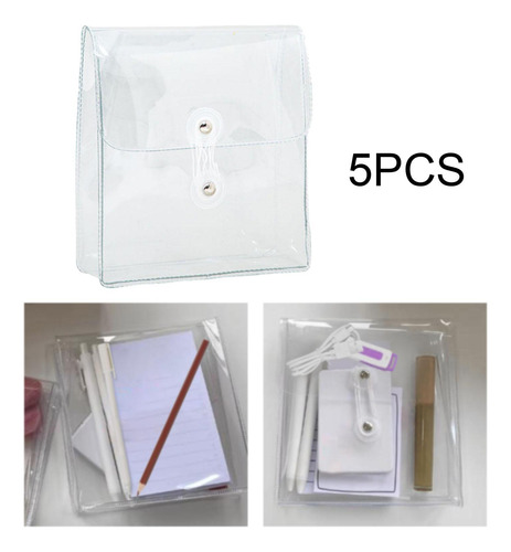 5pcs Organizador De Pegatinas Transparentes Organizador