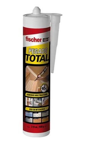 Cartucho Adhesivo Pegado Total Multimaterial 310ml Fischer