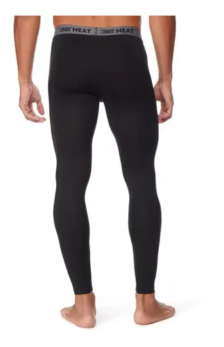 Pantalon Térmico Para Hombre En Color Negro