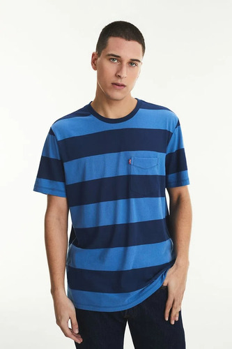 Remera Levis Rayada Ss Striped Tee