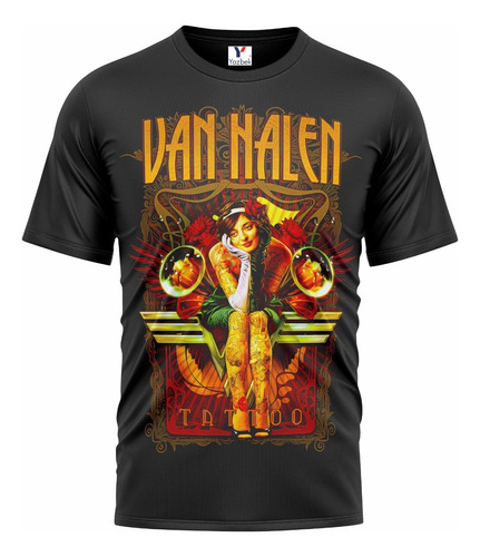 Playera Van Halen, 100% Algodón