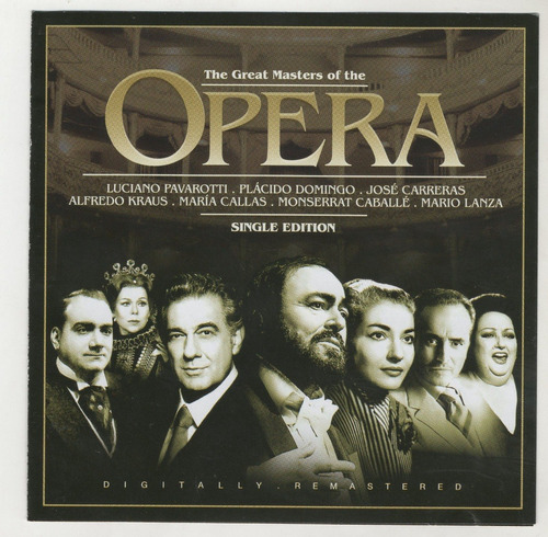 Grandes Maestros De La Opera , Pavarotti, Placido Domingo, 