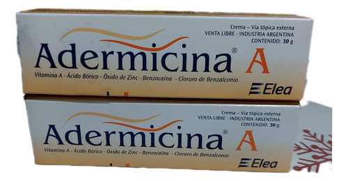 Adermicina A Crema Germicida 30g Regeneradora